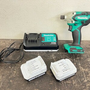 【動作確認済み】 makita マキタ MTD001D BL1415G DC18SG U バッテリー 充電器 純正品 14.4V 電動ドリル インパクト DIYの画像1