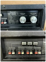 SANSUI サンスイ 3Wayブックシェルフ型スピーカー SP-1005 ペア 説明書付 音出し確認済み 現状_画像2