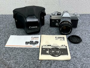 CANON キャノン FTb QL FD 50mm F1.8 S.C. ボディ+レンズ 一眼レフ フィルムカメラ レトロ シャッター動作確認