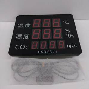 【Pkas-459】HATUSOKU 業務用 大画面 CO2センサー 二酸化炭素濃度計 CO2測定器 日本語表記タイプ (箱、取扱説明書なし)の画像8