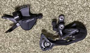 中古　シマノ　Shimano Altus 9速　シフターSL-M2010 ディレイラーAltus　セット