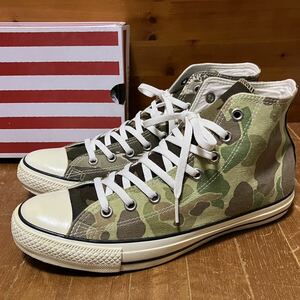 コンバース オールスター ハイカット CONVERSE ALLSTAR トライカモ マルチ TRICAMO 9.0 27.5cm 1CJ653 迷彩 タイガーカモ 箱付き