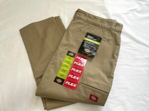 Dickies ディッキーズ ブラックパンツ カーキ スキニー ワークパンツ 32×32 