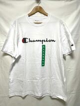 未使用■チャンピオン champion メンズ 半袖Tシャツ XL 白 ホワイト ロゴ 大きいサイズ_画像2