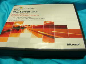  製品版 2台認証 　Microsoft SQL Server 2005 Standard Edition