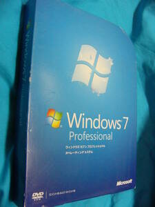 Microsoft Windows 7 Professional 32bit 64bit 通常版 パッケージ版 正規品　認証保障