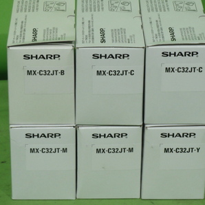 [A19365] ★送料無料 SHARP 純正 MX-C32JT-B/C/C/M/M/Y トナー ★計6本セット ◆MX-C302W 用 シャープ MXC32JT の画像3