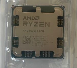 【新品バルク品】AMD RYZEN 7 7700 8C/16T AM5 CPU