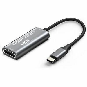 Chilison HDMI キャプチャーボード ゲームキャプチャー USB Type C ビデオキャプチャカード 1080P60Hz ゲーム実況生配信、画面共有、録画