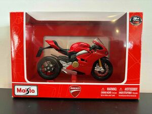 ドゥカティ　DUCATI　正規品　バイク　モデル　ダイキャスト　パニガーレV4 マイスト　Maisto DIE CAST MODEL 1:18 