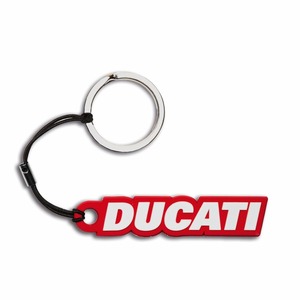 ドゥカティ 純正 Ducati Logo ラバー製キーリング　987703959