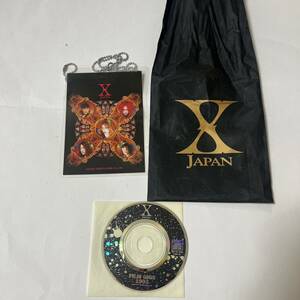 【非売品】 X JAPAN エックス FILM GIG 1993 VISUAL SHOCK 攻撃再開 メッセージCD GUEST PASS YOSHIKI HIDE TOSHI TAIJI PATA 