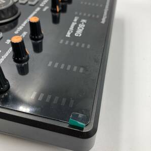 【訳あり】DJ10オーディオインターフェース 卓上コンデンサーマイク LEDリングライト付き/Y16183-O1の画像5