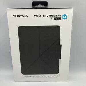 PITAKA iPad Pro 12.9 ケース タブレットスタンド 磁気吸着 超スリム 軽量 /Y16453-O2