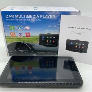 【一部未検品】カーマルチメディア ７インチ Apple CarPlay ディスプレイオーディオ AndroidAuto対応 T86MP5 /Y16703-K1