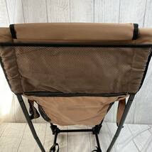DesertFox アウトドア チェア 折りたたみ キャンプ 椅子 軽量 枕付き ハイバック ロータイプ/Y16704-K3_画像6