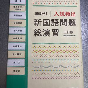 【書き込み無し】即戦ゼミ 入試頻出 新国語問題総演習 三訂版