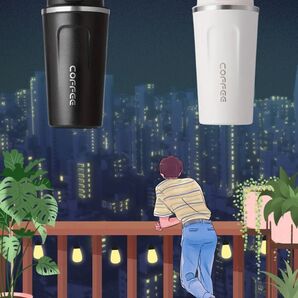 Hot cold tumbler 2個セット ホワイト ブラック