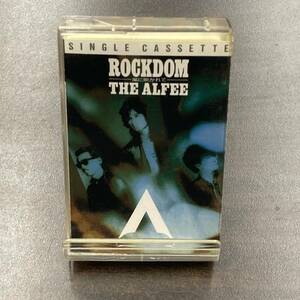 1761M アルフイー ROCKDOM カセットテープ / THE ALFEE J-pop Cassette Tape