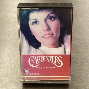 1808M カーペンターズ VOICE OF THE HEART カセットテープ / CARPENTERS Cassette Tape