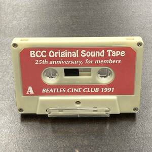 1815M ビートルズ BCC Original Sound Tape 25th anniversary CINE CLUB 1991 カセットテープ / BEATLES Cassette Tape