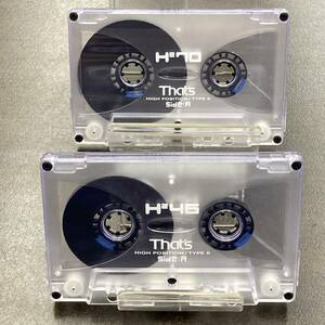 1792T sun . electro- H2 46 70 minute Hi Posi 2 ps cassette tape /Two That's H2 40 70 Type II High Position Audio Cassette