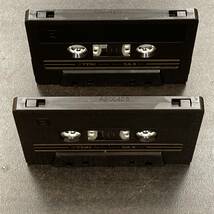 1800T TDK SA-X 46分 ハイポジ 2本 カセットテープ/Two TDK SA-X 46 Type II High Position Audio Cassette_画像2