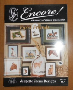 Encore A Treasury Of Classic Furry Feiends　クロスステッチ　図案　チャート