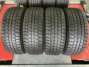 北海道発 手渡し可能　DUNLOP　ウインターマックス　WM02　225/50R17　8.5分山　4本