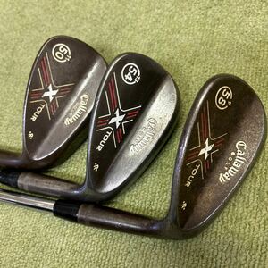 Y421 キャロウェイ X-TOUR FORGED 50/11 54/13 58/09 3本セット スチールシャフト