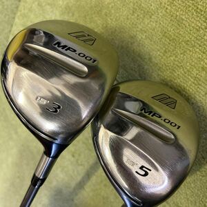 X441 MIZUNO MP-001 3W 15° 5W 18° 2本セット MIZUNO EXSAR 60 フレックスR