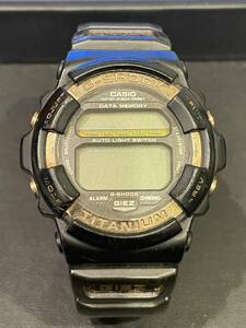 ★1238 CASIO カシオ G-SHOCK Gショック GIEZ ジーズ GS-100 TITANIUM チタン クオーツ メンズ腕時計 ジャンク品