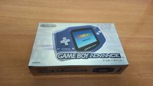 ゲームボーイアドバンス バイオレット GBA 任天堂 説明書 箱付き 起動確認済み 中古品