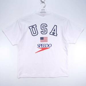 【送料無料】Speedo(スピード)×BEAMS(ビームス) Collaboration Collection 2020/別注 US RUSH Tシャツ/SA32054BE/ホワイト/Mサイズ