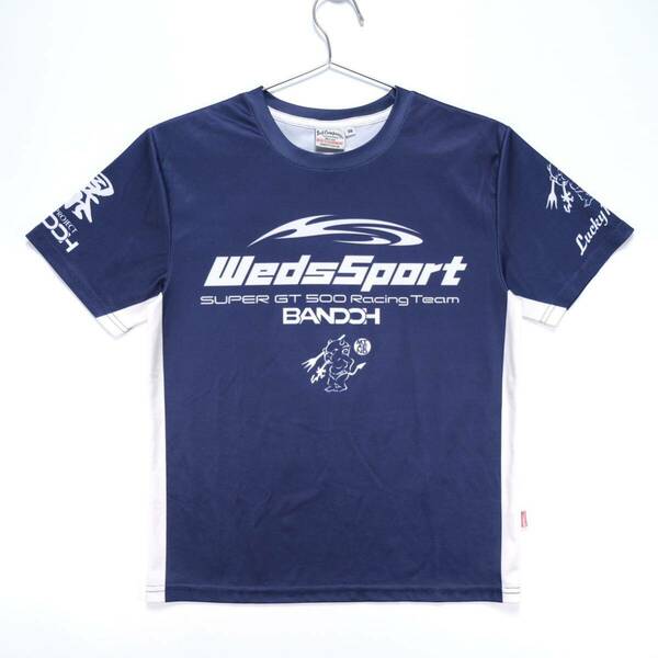 【送料無料】WedsSport(ウェッズスポーツ)×TEDMAN(テッドマン)×カミナリモータース/ドライTシャツ/WSBDRT-03/エフ商会/BANDOH/スーパーGT