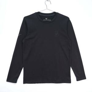 【送料無料】MIZUNO(ミズノ)×SERGIO RAMOS(セルヒオ・ラモス)/SR4 長袖Tシャツ[ユニセックス]/P2MA2S55/ブラック/Mサイズ