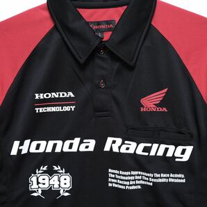 【送料無料】Honda Racing(ホンダレーシング)/Honda コミュニケーションポロシャツ/0SYTN-25D/レッド/Lサイズの画像3