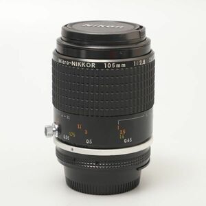 PF260. Nikon Micro-NIKKOR 105mm 1:2.8 カメラレンズ マニュアルフォーカス ニコン 現状品