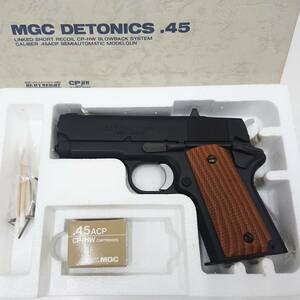 未発火 MGC DETONICS 45 デトニクス モデルガン カートリッジ 箱付き SPG 美品