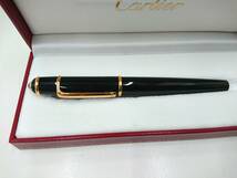 未使用保管 Cartier カルティエ ディアボロ 18K-750 万年筆 箱 ギャランティ _画像2