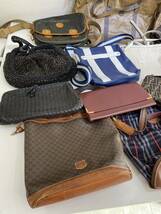 1円〜 ブランドバッグ まとめ15点 FENDI フェンディ CELINE セリーヌ Cartier カルティエ COACH コーチ Burberry ferragamo 他_画像7