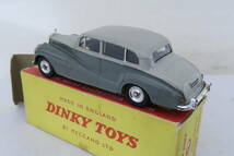 DINKY ROLLS ROYCE SILVER WRAITH ロールスロイス シルバーレイス 箱付 難有 1/45? イギリス製 イイレ_画像4