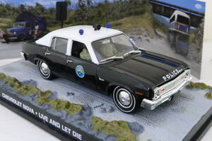 JAMES BOND 007 CHEVROLET NOVA POLICE シボレー ノーヴァ パトカー ボンド劇中車 1/43 イナレ