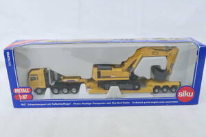 siku MAN LIEBHERR マン ショベルカー運搬トレーラー 1/87 ダイキャスト製 ヨハコ