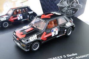 EAGLE RENAULT 5TURBO COUPE EUROPE RAGNOTTI ルノー サンクターボ ラニョッティ 1/43 ニシレ