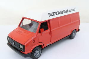 NZG FIAT DUCATO Volle Kraft voraus! フィアット デュカト 箱無 1/43 西ドイツ製 ニニコ