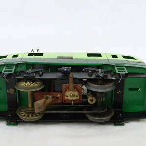 鉄道模型Oゲージ自由形 1/45 カツミ模型店 EB5828 黄緑/緑 箱無 動作不明 リペイント? ナレレの画像5