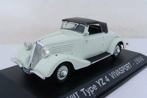 METROPOLE RENAULT Type YZ4 Vivasport 1934 ルノー ビバスポール 1/43 イシレ