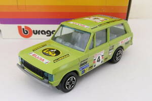 Bburago RANGE ROVER #4 レンジローバー 箱付 1/43 イタリア製 イレレ