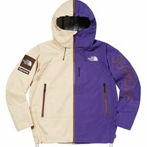 (M)Supreme/The North Face Split Taped Seam Shell Jacket シャルジャケット Tan_画像1